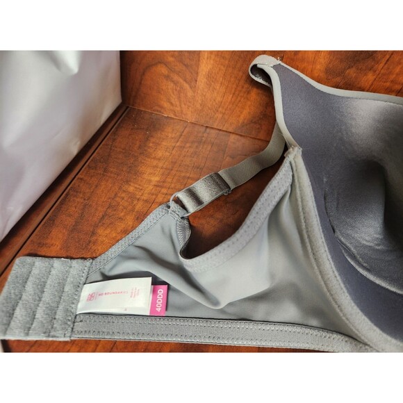 T-shirt Bra 40DDD Gray No Boundaries Underwired - Picture 3 of 5